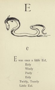 La lettera E da Edward Lear